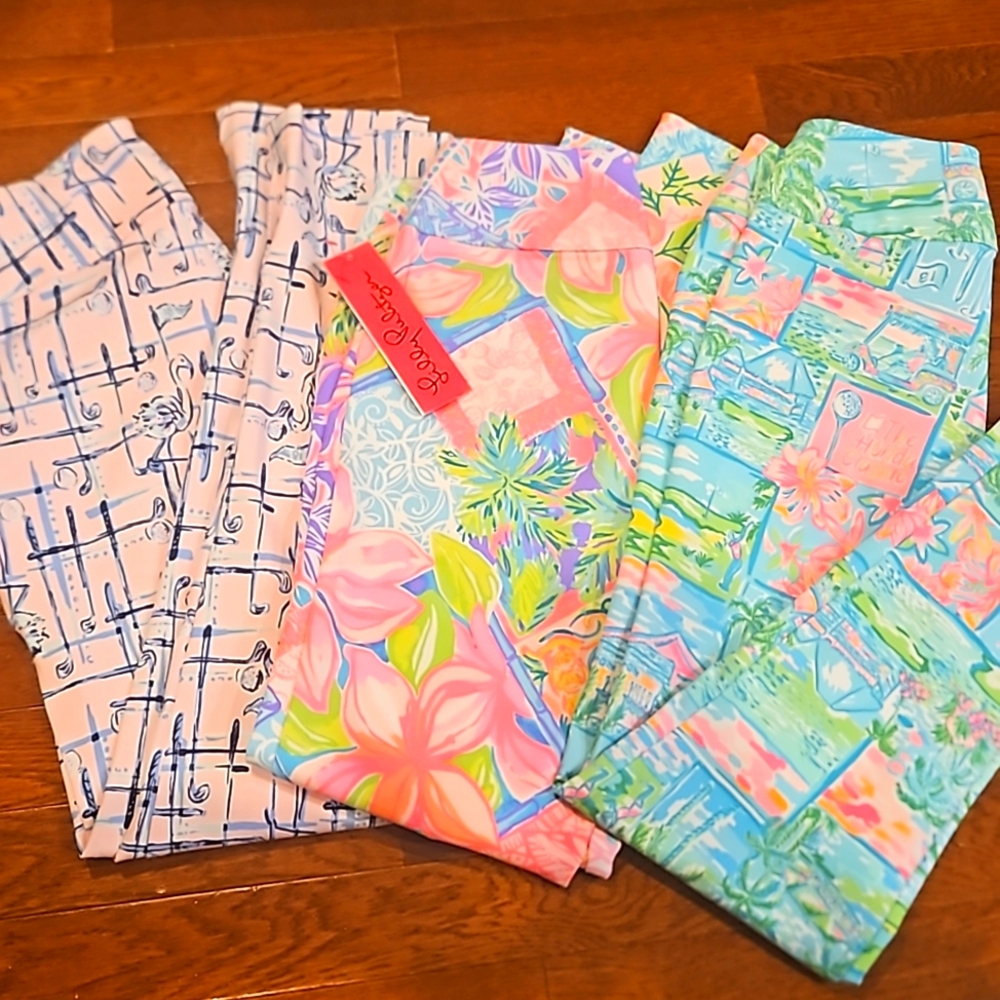 Lilly pulitzer luxletic athletic golf pants